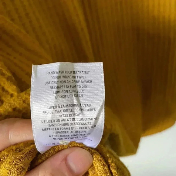 Anthropologie | Akemi + Kin  Waffle Faux Wrap Blouse - Picture 7 of 7